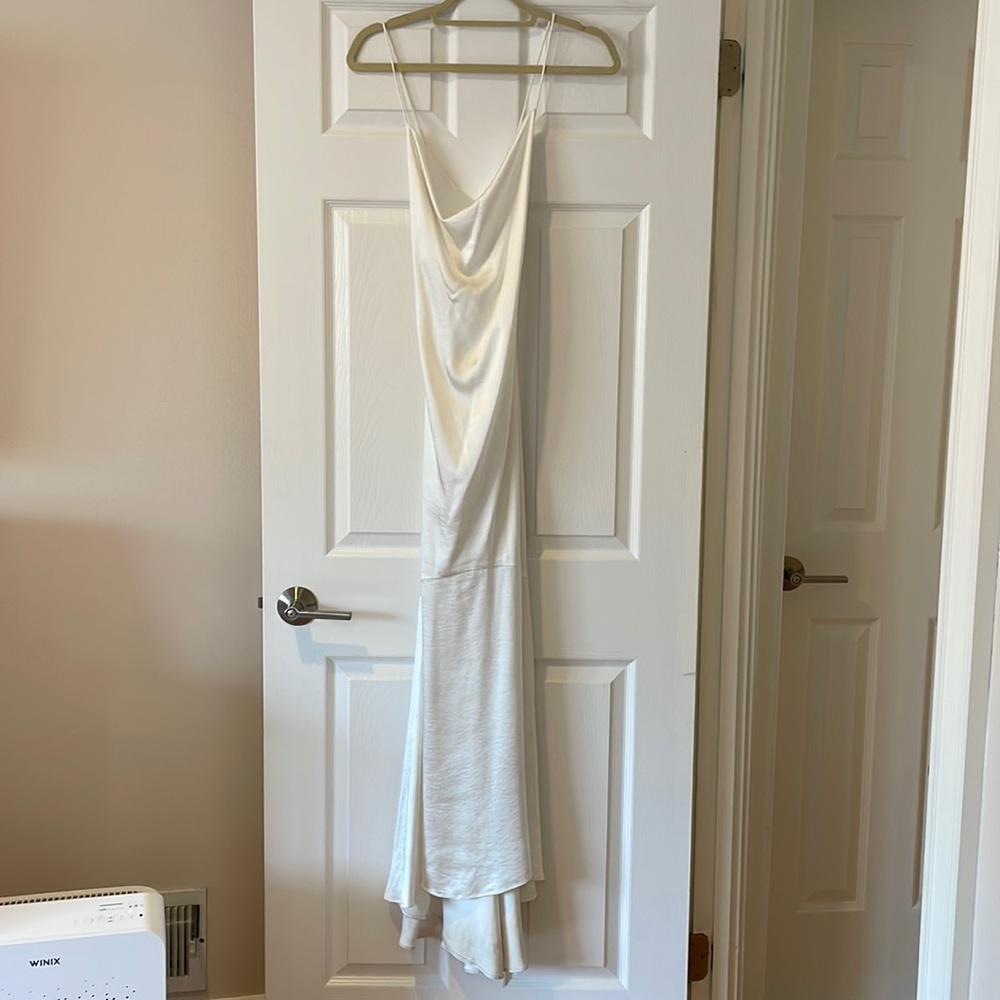 White gown